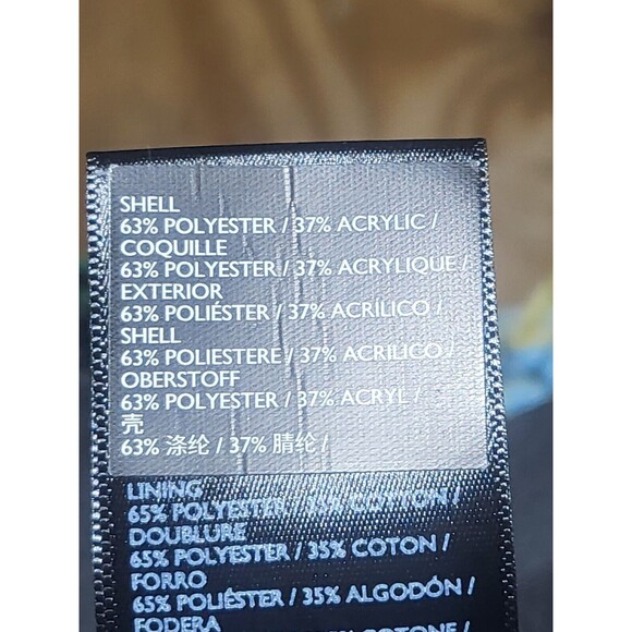 Urban Outfitters Women XS Teddy Coat Jacket Sherpa Button Pockets Multicolor - Picture 8 of 9